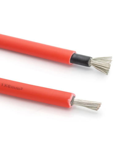 Câble solaire - Rouge 6mm2