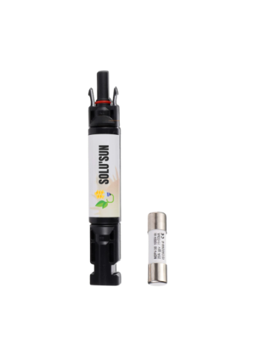 Porte-fusible solaire photovoltaïque étanche connecteur MC4 mâle/femelle - 20A 1000V